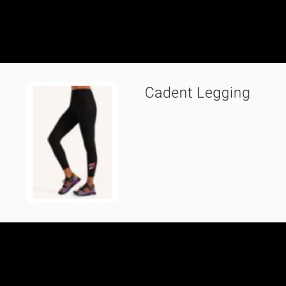 Peloton candence high banded waist legging size M never worn